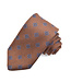 DION Orange Blue Diamond Tie