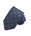 DION Blue Gold Circle Tie