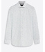 BUGATCHI Classic Fit White Pattern Shirt