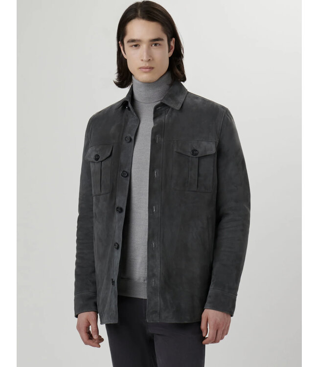 Grey Suede Jacket