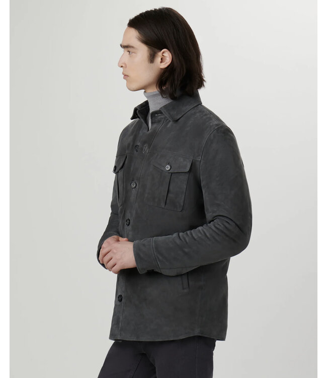 Grey Suede Jacket