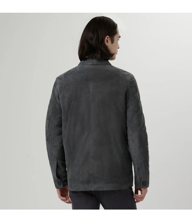 Grey Suede Jacket
