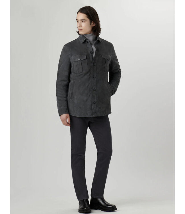 Grey Suede Jacket