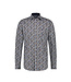 FELLOWS UNITED Modern Fit White Coloured Paisley Shirt