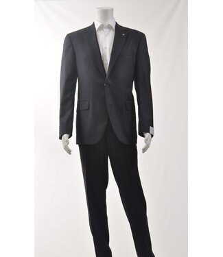 JACK VICTOR Modern Fit Navy Pin Striped Suit