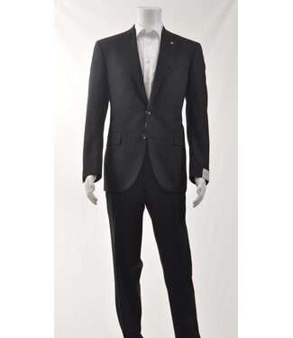 JACK VICTOR Modern Fit Black Neat Suit