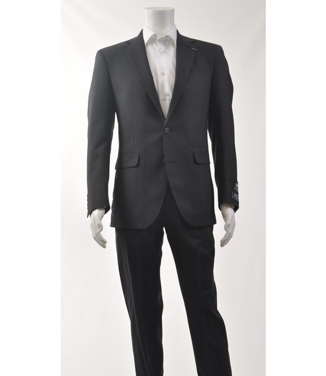 Modern Fit Grey Tight Block Suit
