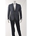 JACK VICTOR Modern Fit Mid Blue Sharkskin Suit