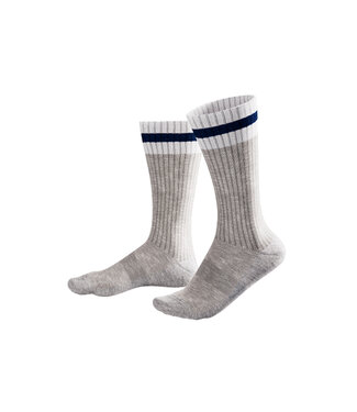 Horizontal half white and black Socks for Sale by JayArtShop