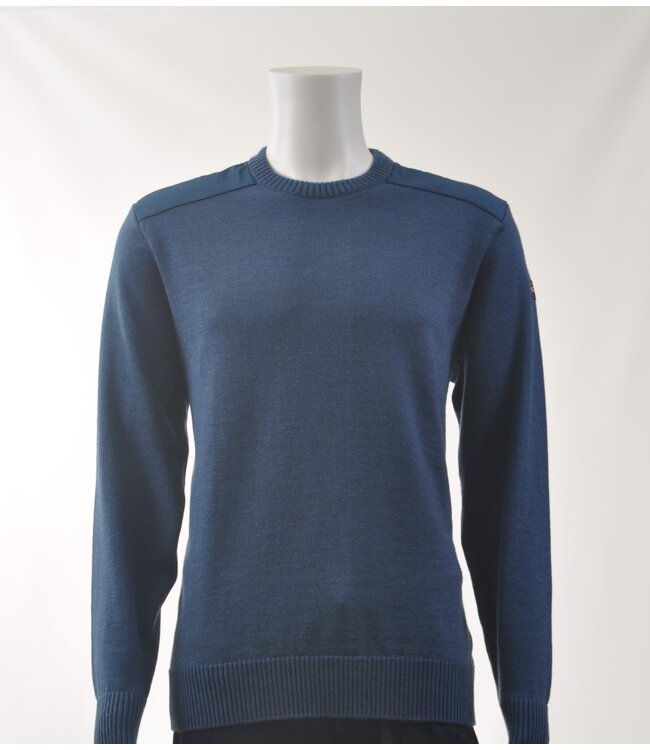 Mid Blue Crew Neck Sweater
