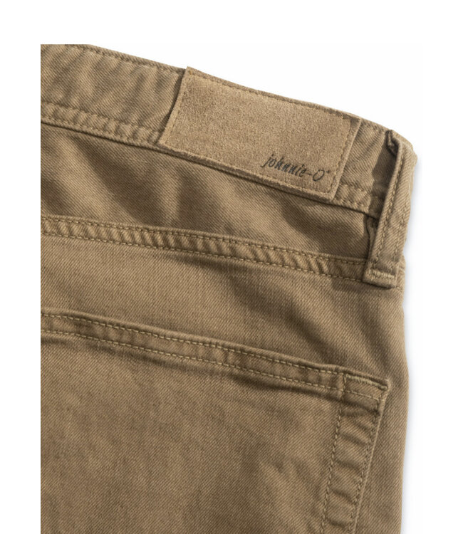 Modern Fit Brown Hugo 5 Pocket Pants