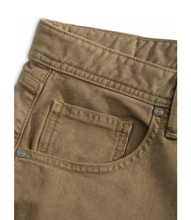 Modern Fit Brown Hugo 5 Pocket Pants
