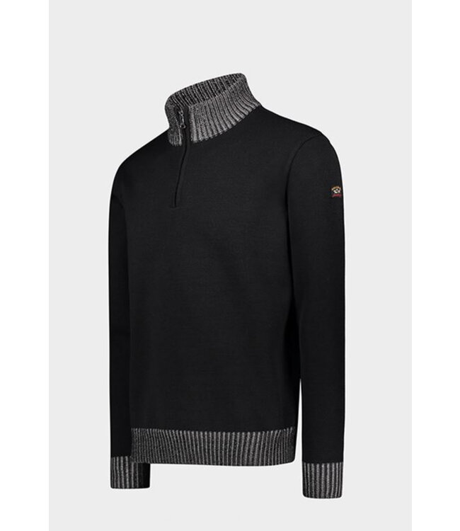 Black 1/4 Zip Sweater