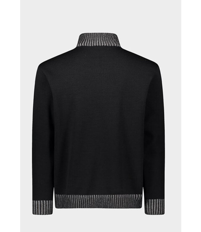 Black 1/4 Zip Sweater