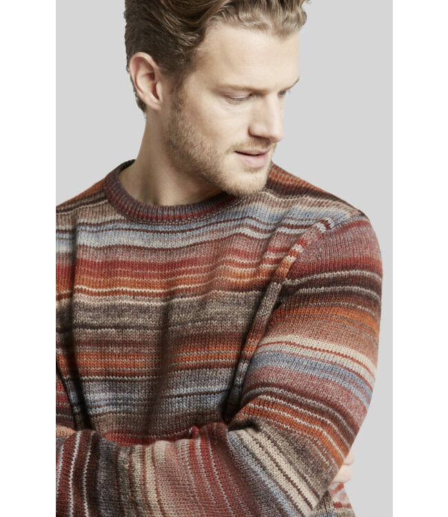 Multi Stripe Knit Sweater