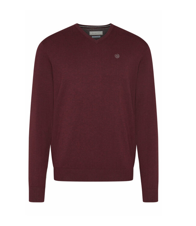 Red V Neck Sweater