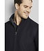 Navy Knit Full Zip Jacket