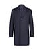 Navy Twill Overcoat