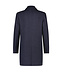 Navy Twill Overcoat
