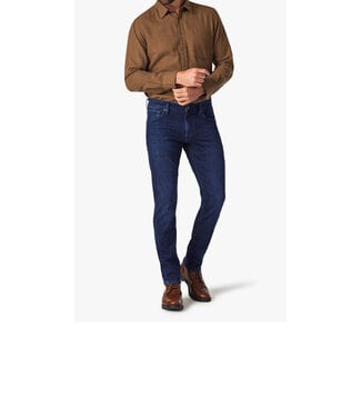 34 HERITAGE Modern Fit Midnight Brushed Urban Jeans