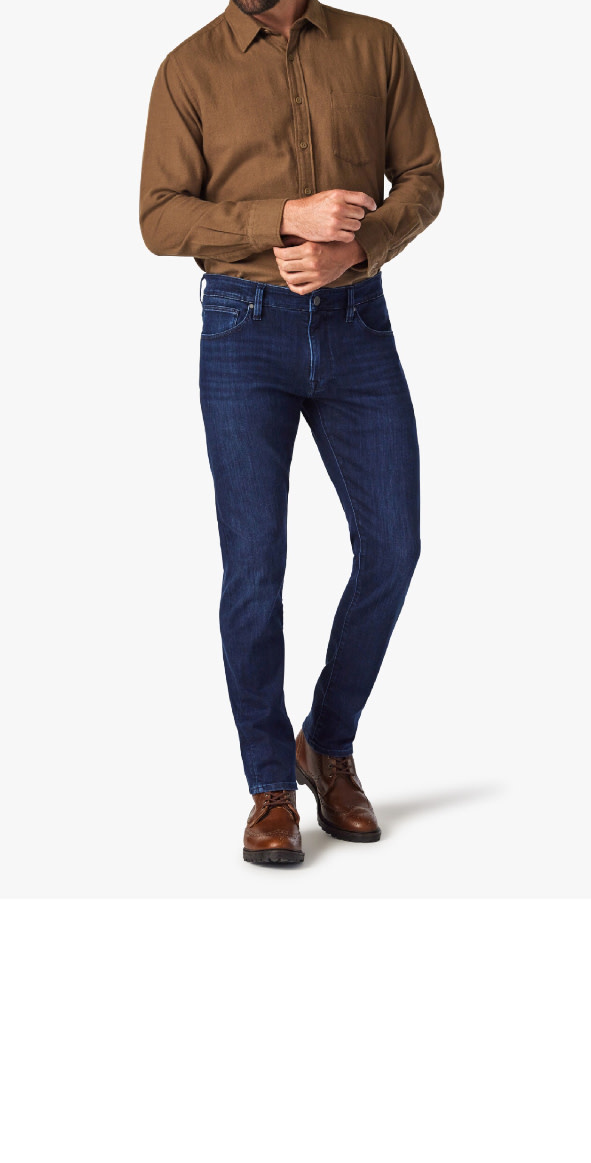 Modern Fit Midnight Brushed Urban Jeans