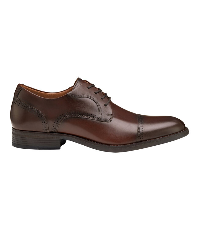 Mahogany Hawthorn Cap Toe Shoes