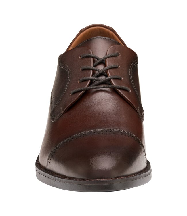 Mahogany Hawthorn Cap Toe Shoes