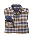 Classic Fit Brown Navy Shirt