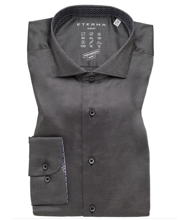 Modern Fit Charcoal Performance Shirt