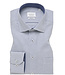 ETERNA Modern Fit White Navy Mini Block Shirt