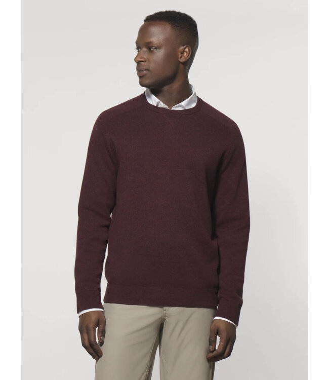 Maroon Medlin Crew Neck Sweater