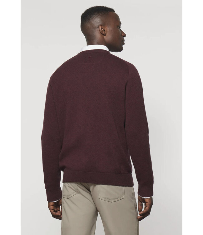 Maroon Medlin Crew Neck Sweater