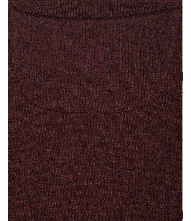 Maroon Medlin Crew Neck Sweater