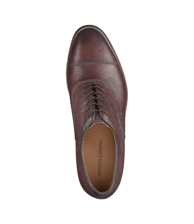 Melton Mahogany Scotch Grain Shoes