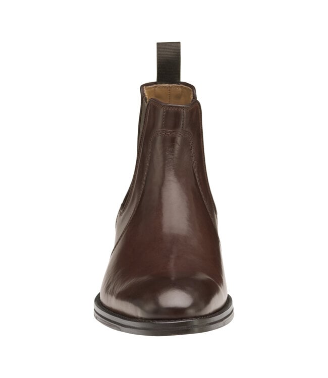 Meade Mahogany Italian Calfskin Boots