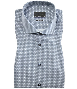 BRUUN & STENGADE Modern Fit Grey Sven Shirt