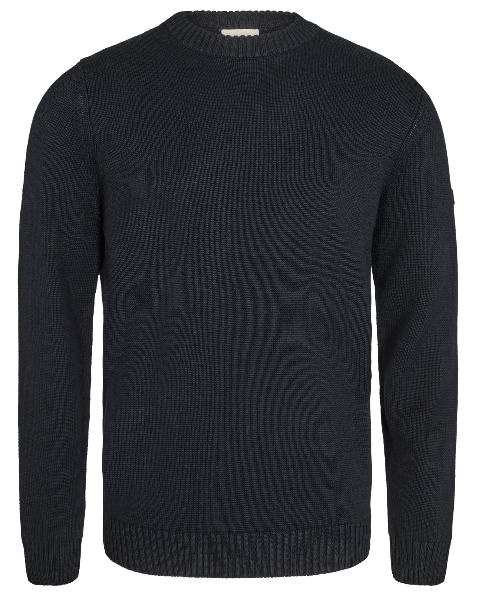 Navy Halfdan Crew Neck Sweater