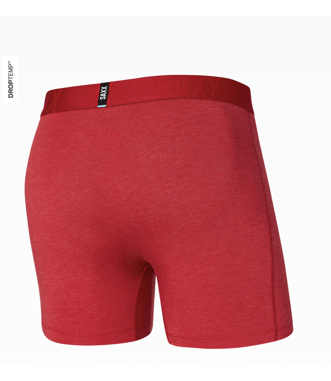 Slim Fit DropTemp Cherry Heather Boxer Brief