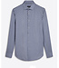 BUGATCHI Modern Fit Blue Grey Print Shirt