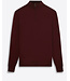 Burgundy 1/4 Zip Sweater