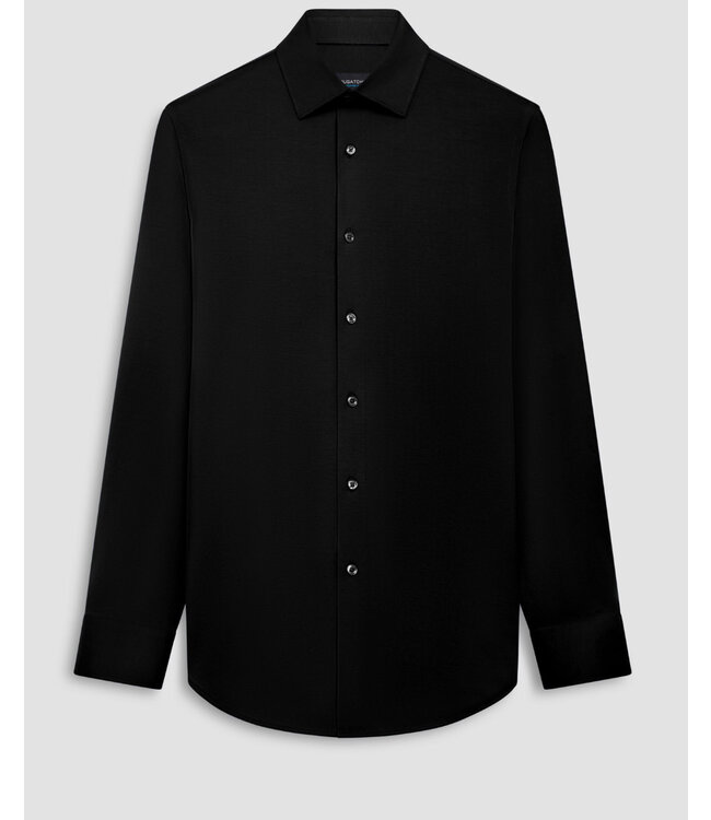 Modern Fit Black Shirt - Benjamin's Menswear