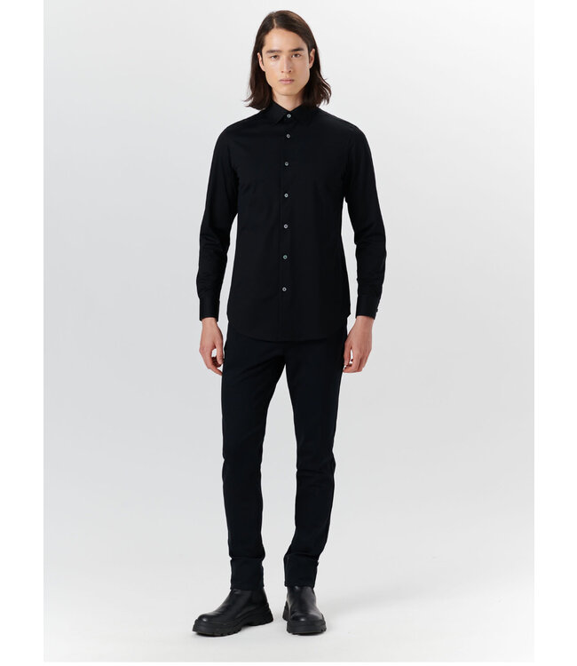 Modern Fit Black Shirt