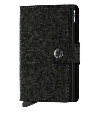 SECRID Crisple Black Miniwallet