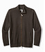 Coffee Sandbar Full Zip Jacket