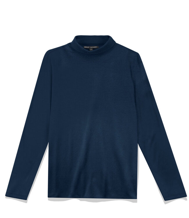 Georgia Solid Pima Cotton Turtleneck