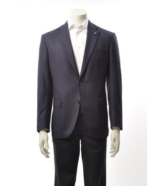 JACK VICTOR Modern Fit Navy Neat Sport Coat