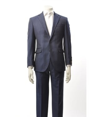 COPPLEY Modern Fit Navy Pin Stripe Suit