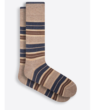 BUGATCHI Sand Striped Socks