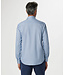 Modern Fit Air Blue Square Pattern Shirt