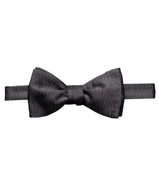 ETON Grey Patterned Bow Tie